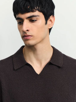 Джемпер поло из хлопка / Zarina  фото 6