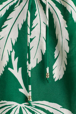 Pantal?n corto estampado con cord?n de ajuste - H&m фото 4