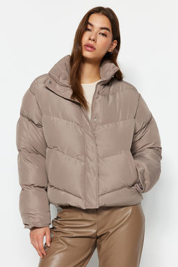 TRENDYOLMILLA Siyah Regular Su Itici Sisme Mont TWOAW24MO00048  фото 8