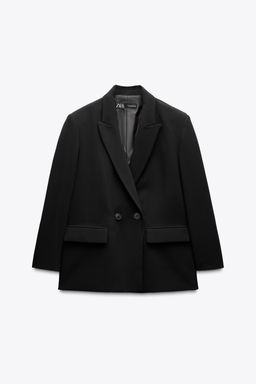 OVERSIZED DOUBLE-BREASTED BLAZER