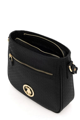 Женская черная сумка через плечо - U.s. polo assn фото 7