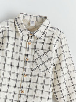 Ekose M?slin Erkek ?ocuk G?mlek