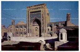 Открытка Хива  Ичан-кала. Медресе Аллакулихана.