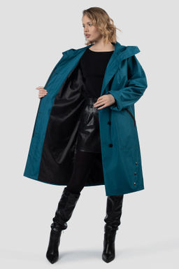 03-3399 Плащ женский (пояс) - El podio фото 8