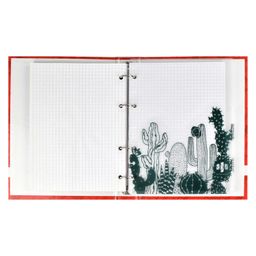 Папка-разделитель для записной книжки пластиковая арт. 48312/ 12 КАКТУСЫ - Феникс+ фото 3