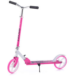 Самокат 2-х колесный ROCKET,колеса PU/ 200 мм,ABEC 7, розовый