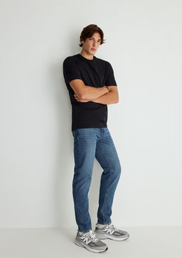 London Street Puslu Koyu Mavi Jean Pantolon  фото 2