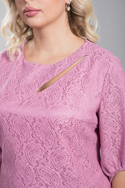 Платье 1231 розовый - Novita фото 5