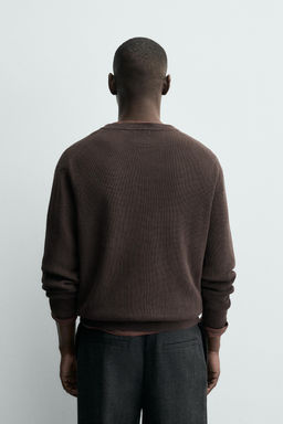 PURL KNIT SWEATER - Zara фото 2