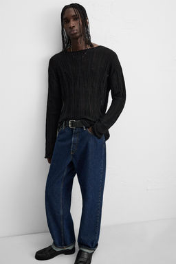 DECONSTRUCTED TEXTURED SWEATER - Zara фото 6