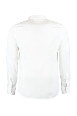 TRENDYOL MAN Beyaz Super Slim Fit Dugmeli Yaka Kulplu Apoletli Kolay Utulenebilir Gomlek TMNSS22GO0091 - Trendyolmilla фото 9