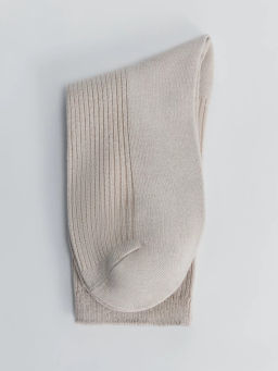 Базовые носки в рубчик средней длины / Zarina  фото 3