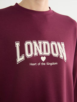 London Bask?l? Soft Touch Kad?n Sweatshirt Tunik