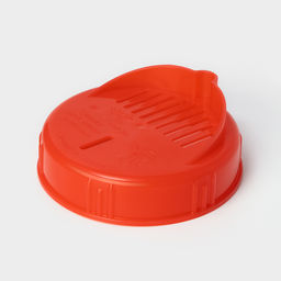 Цена за 10 шт. Крышка сливная, ТО-100 мм, пластик, МИКС