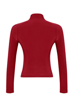 Trendyolmilla Siyah Buzgulu Kare Yaka Vucuda Oturan Esnek Orme Bluz TWOSS24BZ00487 фото 7