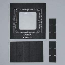 Цена за 5 шт. Коробка для конфет, кондитерская упаковка, 9 ячеек, «Самый лучший на свете», 14.7×14.7×3.5 см