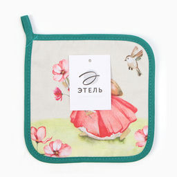 Прихватка Этель Кролик 19х19 саржа,100% х/л,ватин 250г/м2  фото 8