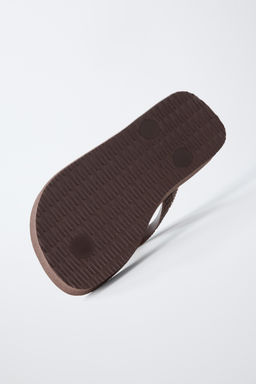 SANDALIAS HAVAIANAS ® x ZARA / Marr?n  фото 8