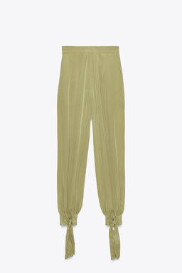 CUFFED HEM BALLOON TROUSERS - Zara фото 7