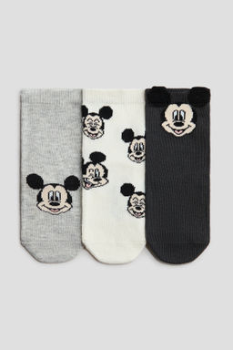Pack de 3 calcetines con motivo