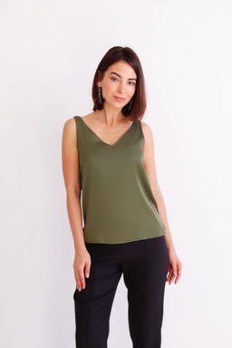 Martichelli Топ хаки  фото 8