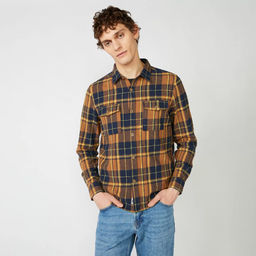 Рубашка LC LUCAS MENS FLANNEL SHIRT / Lee Cooper