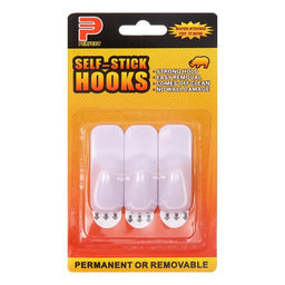 Крючки самоклеящиеся, круглые, с системой бесследного удаления, набор, 2,2 х 6 см, 3 шт. - Мой выбор фото 3