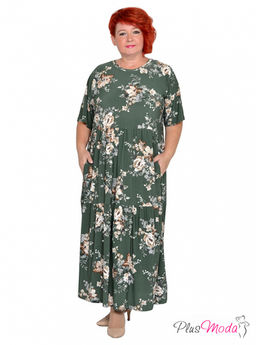 Платье Модель №1733 размеры 44-84 - Plusmoda фото 6