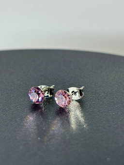 Серьги-гвозди PR1104 рыжий - Mini maxi фото 9