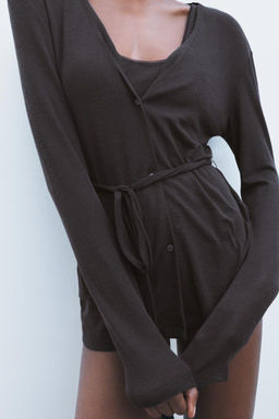 100% WOOL CARDIGAN - Zara фото 2