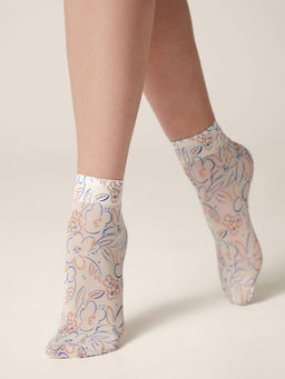 Цена за 2 пары. Носки фантазийные CONTE Носки с ярким принтом