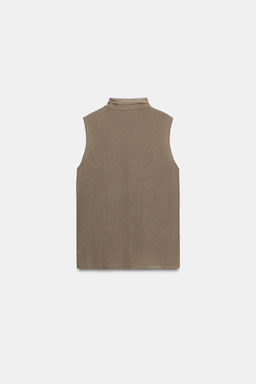 TOP PUNTO FINO CUELLO SUBIDO / Vis?n - Zara фото 5