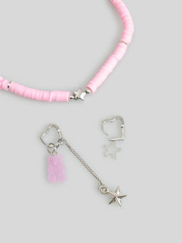 ACOOLA / Набор (бусы + серьги) детский Fosc разноцветный