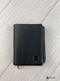 LACCOMA портмоне 168-17-черный натуральная кожа полиэстер