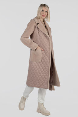 Пальто женское демисезонное (пояс) - El podio фото 2