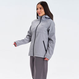 RODOS Ветровка softshell женская демисезон М-312 Бежевый фото 41