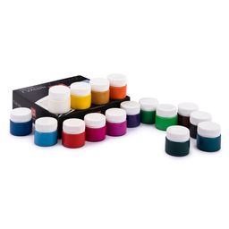 Краска гуашь Аква-колор Изостудия набор в картонной упаковке IZO-G16 16 цв. х 20 мл  фото 4