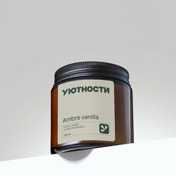 Свеча ароматическая 100мл Ambre vanilla