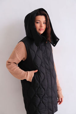 Martichelli Жилет стеганый чёрный  фото 7