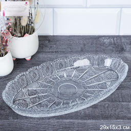 Блюдо овальное / D-53B /уп 16/ - Галеонтрейд фото 3