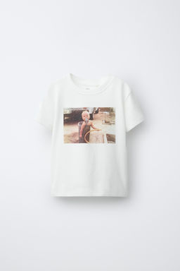 CAMISETA ESTAMPADO FOTOGRAF?A PUKAS SURF / Blanco