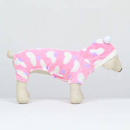 Комбинезон Любовь с капюшоном, размер S (ДС 25 см, ОГ 35 см, ОШ 25 см), розовый - Simaland фото 13