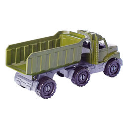 Машинка Тягач "Бизон" с прицепом Военный