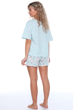 Женская хлопковая пижама с шортами Trikotel  фото 4