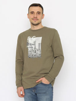 CRB wear/CWMM 60320-35 Джемпер мужской,хаки/Ex.Cherubino