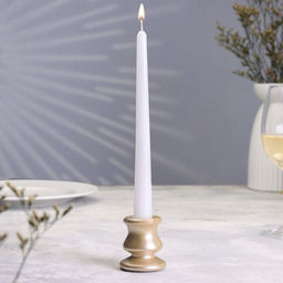 Цена за 2 шт. Подсвечник на 1 свечу «Классик», 6×5.5 см, под золото