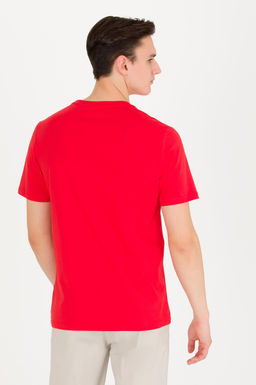U. S. Polo Assn Мужская красная футболка с круглым вырезом - U.s. polo assn фото 5