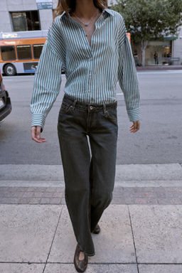 Z1975 WIDE-LEG LOW-RISE JEANS