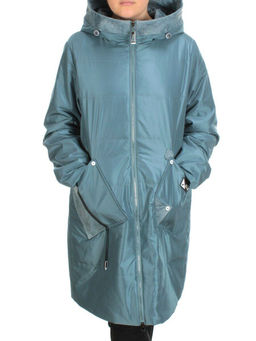 BM-15 GRAY/GREEN Куртка демисезонная женская (100 гр. синтепон) - Fashion фото 2