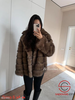 Шуба женская из искусственного меха